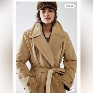 SOLD. NWT - Free People City Slicker Puffer Trench